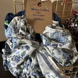 Whimsy Creations Floral Hair Scrunchie Medium in size
